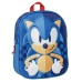 Šolski nahrbtnik Sonic Modra 25 x 31 x 10 cm