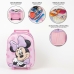 School Rucksack with Wheels Minnie Mouse Pink 25 x 37 x 10 cm