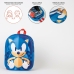 Zaino Scuola Sonic Azzurro 25 x 31 x 10 cm