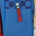 School Rucksack with Wheels Sonic Blue 25 x 31 x 10 cm