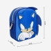 Cartable Sonic Bleu 22 x 27 x 10 cm