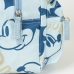 School Bag Mickey Mouse Blue 22 x 27 x 9 cm