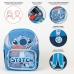Училищна чанта Stitch Син 25 x 3 x 12 cm