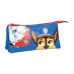 Kolme tõmblukuga pliiatsikarp The Paw Patrol Sinine 22 x 12 x 2 cm