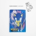 Set de Papelaria Sonic Azul