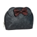 Potovalna kozmetična torba Minnie Mouse Črna 23 x 15 x 5 cm