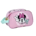 Nécessaire de Viagem Minnie Mouse Fúcsia 100 % poliéster