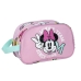 Potovalna kozmetična torba Minnie Mouse Fuksija 100 % poliester