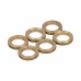 Washers EDM 85486 OV02 Brass Ø 10 mm 10 x 7 x 1,5 mm Oval Hinges