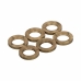 Washers EDM OV02 Oval Hinges Brass Ø 14 mm 14 x 9 x 2 mm