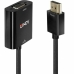 Adapter HDMI do VGA LINDY 38291 Czarny