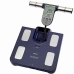 Digital Bathroom Scales Omron BF511 Blue Metal Body Fat Ratio