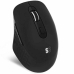 Mouse Subblim SUBMO-EDCUR01 Black (1 Unit)