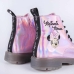 Botas Infantis Casuais Minnie Mouse Luzes LED