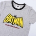 Letné chlapčenské pyžamo Batman Sivá