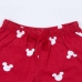 Pijama de Verano Minnie Mouse Rojo Gris