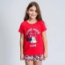 Pijama de Verão Minnie Mouse Vermelho