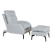 Sovesofa Home ESPRIT Metall Scandi 74 x 85 x 90 cm