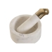 Mortar Home ESPRIT Messing Marmor 12,5 x 12,5 x 7,5 cm