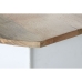 Proginiai baldai Home ESPRIT Balta Ruda Turkis Stiklas Geležis Mango mediena 157 x 52 x 90 cm