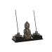 Égő Home ESPRIT Kerámia Fa MDF Buddha 24 x 8 x 14 cm (2 egység)