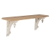 Prateleira Home ESPRIT Branco Natural Madeira de abeto Madeira MDF 100 x 22 x 32 cm