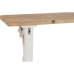 Mensole Home ESPRIT Bianco Naturale Legno di abete Legno MDF 100 x 22 x 32 cm