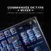 Klaviatuur Turtle Beach Vulcan TKL Must Prantsuse AZERTY