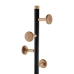 Hat stand Versa Axis Black Wood Metal