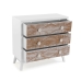 Chest of drawers Versa Sira Pine MDF Wood 34 x 76 x 80 cm