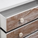 Chest of drawers Versa Sira Pine MDF Wood 34 x 76 x 80 cm