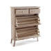 Shoe Rack Versa Lyra Paolownia wood MDF Wood 30 x 110 x 85 cm