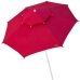 Parasol Aktive Rouge Métal Fibre de Verre 280 x 261 x 280 cm (4 Unités)