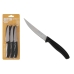 Набор ножей для мяса Quttin Чёрный Серебристый 6 Предметы (12 штук)