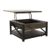 Podnoszony stolik do kawy DKD Home Decor 116 x 74 x 44 cm Metal Drewno mango