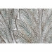 Päätylevy DKD Home Decor Valkoinen Kullattu Puu MDF 183 x 3 x 122 cm