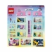 Konstruktionsspiel Lego Gabby's Dollhouse Bunt