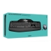 Kлаиатура с безжична мишка Logitech MK710 Performance Черен Qwerty US