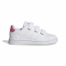 Hardloopschoenen voor Kinderen Adidas Advantage Court Wit