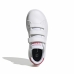 Hardloopschoenen voor Kinderen Adidas Advantage Court Wit