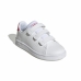 Hardloopschoenen voor Kinderen Adidas Advantage Court Wit