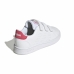 Hardloopschoenen voor Kinderen Adidas Advantage Court Wit