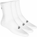 Calcetines Deportivos Asics Crew 3PPK Blanco