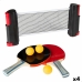 Pingpongset met Net Aktive 165 x 19,5 x 5,5 cm (4 Stuks)