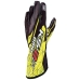 Karting Gloves OMP KS-2 ART Geltona / juoda Juoda Juoda/Geltona S