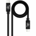 Cable USB NANOCABLE 10.01.5001 Negro 1 m (1 unidad)