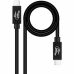 Kabel USB NANOCABLE 10.01.5001 Czarny 1 m (1 Sztuk)