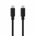 Cable USB NANOCABLE 10.01.2301-L150 Negro 1,5 m (1 unidad)