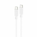 USB-kábel NANOCABLE 10.01.2301-L150-W 1,5 m Fehér (1 egység)