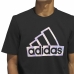 Camisola de Manga Curta Homem Adidas Future Preto (L)